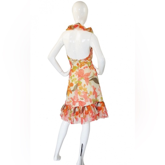 📌 1970s Ruffled Pierre Cardin Dress - Picture 5 of 5